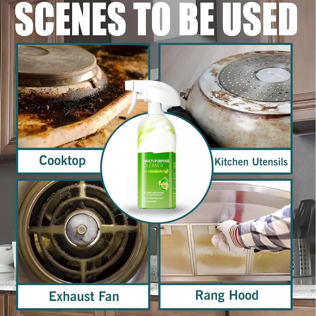 Multi-Purpose Cleaner [Kitchen, Bathroom, Tiles & Floor Cleaning Spray]